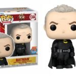 Funko Pop Dc The Flash - Batman Keaton Unmasked Alt Px Exclusive No:1344