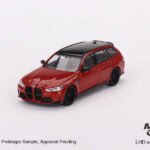 MINI GT: 1/64 BMW M3 Competition Touring Toronto Red Metallic
