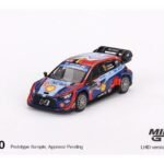 MINI GT: 1/64 Hyundai i20 N Rally1 Hybrid #11 2023 Rally Monte Carlo 3rd Place