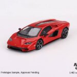 MINI GT: 1/64 Lamborghini Countach LPI 800-4 Rosso Mars