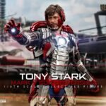 Hot Toys - Tony Stark (Mark V Suit Up ) Deluxe Version Sixth Scale Figure