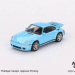 Mini GT 1/64 RUF CTR Anniversary Bayrisch Himmelblau