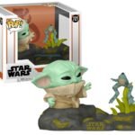 Funko Pop Deluxe Mandalorian - Din Grogu With Frog No:720 Bobble-Head