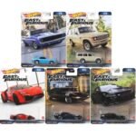 Hot Wheels Premium Fast Furious 5'li Set Model
