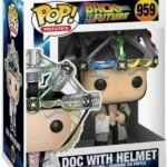 Funko Pop Movies Back To The Future Doc With Helmet Figürü No:959