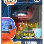 Thanos Marvel Infinity Saga Art Series Pop! #52 Funko with Premium Protector