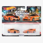 Hot Wheels Premium Car Culture 2-Pack Fast And Furious Toyota Supra