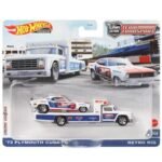 Hot Wheels Plymouth Cuda FC Retro Rig Diecast Car