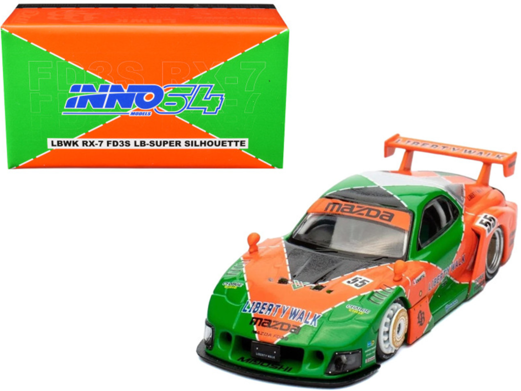 ミニカー INNO64 LBWK RX-7 LB-SUPER SILHOUETTE ミニカー INNO64 LBWK RX-7 LB-SUPER SILHOUETTE Inno64 LBWK