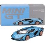 Mini GT 1/64 Lamborghini Sián FKP 37 Blu Aegir