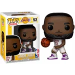 Funko Pop! Basketball Los Angeles Lakers: LeBron James (White Uniform) No: 52