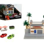Jada Toys Fast & Furious NanoScene: Torettos Market & Cafe with 2 Nano Figures