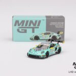Mini GT 1/64 Porsche 911 GT3 R HubAuto Racing 2023 FIA GT World Cup 70th Macau Grand Prix