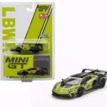 Mini GT 1/64 MiJo Exclusives LB-Silhouette Works Lamborghini Aventador GT EVO Lime Green (LHD)