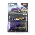 Mini GT 1/64 No: 576 LB-Super Silhouette Nissan S15 Silvia No: 555 (2022)