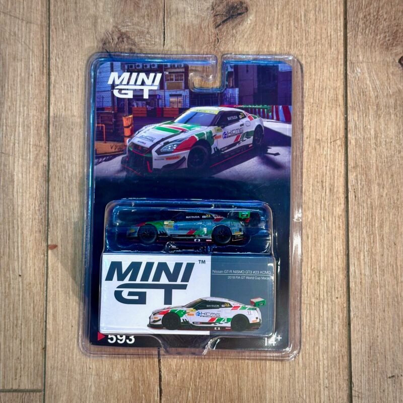 CHASE Mini GT Nissan GT-R NISMO GT3 #23 KCMG - Luna Toyverse