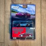 CHASE Edition Mini GT Bugatti EB110 GT Dark Red Metallic No:806