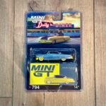 CHASE Edition Mini GT 1954 Lincoln Capri Hot Rod Lime Yellow No:794