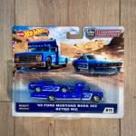 Hot Wheels Premium 69 Ford Mustang Boss 302 & Retro Rig