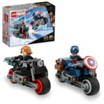 LEGO® Marvel Black Widow ve Kaptan Amerika Motosikletleri (Set No: 76260)