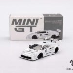Mini GT 1/64 Lamborghini Countach LB-WORKS White 2024 Tokyo Auto Salon