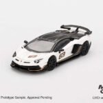 Mini GT 1:64 Lamborghini Aventador SVJ 63 – Bianco Asopo Blister Paket