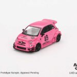 Mini GT 1:64 ABARTH 595 – LB-WORKS × Abas Works | Pembe | Blister Paket