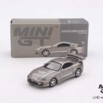 Mini GT 1:64 Toyota Supra (A80) – VeilSide Combat V-II | Combat Grey