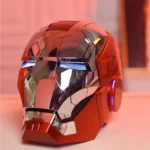 Autoking Iron Man Kask Silver MK5 – 1/1 Ölçek Ses Kontrollü ve Servo Motorlu Takılabilir Kask
