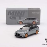 MINI GT No.864 – BMW M3 Competition Touring Brooklyn Grey – 1/64 Ölçek Diecast Model Araba