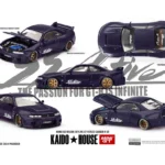 Mini GT 1/64 KaidoHouse Nissan Skyline GT-R (R33) Active Carbon R V2 – Mor
