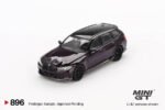 Mini GT 1/64 BMW M3 M Performance Touring – Daytona Violet – Diecast Model Araba - Görsel 3