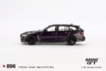 Mini GT 1/64 BMW M3 M Performance Touring – Daytona Violet – Diecast Model Araba - Görsel 4