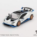 Mini GT 1/64 Lamborghini Huracán STO Bianco Asopo MGT00788