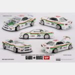 Mini GT 1/64 Nissan Skyline GT-R (R34) TAMIYA x KAIDO HOUSE "The GRASSHOPPER" V1 KHMG167