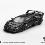 Mini GT 1/64 Lamborghini LB-Silhouette WORKS MURCIELAGO GT Evo Black MGT01053