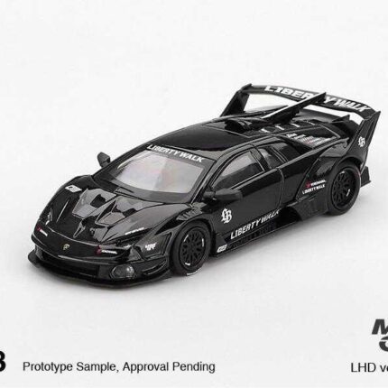 Mini GT 1/64 Lamborghini LB-Silhouette WORKS MURCIELAGO GT Evo Black MGT01053
