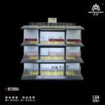MoreArt 1:64 STEEL FRAME GARAGE PARKING LOT SCENE (2 Versions) MO922004/MO922005