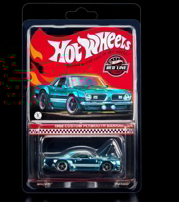 Hot Wheels Redline Club 1968 Custom Plymouth Barracuda