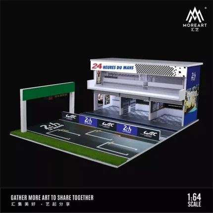 MoreArt 1:64 Le Mans 24 Hours LIGHT VERSION Track Diorama