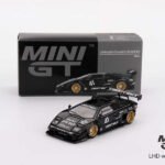 Mini GT 1:64 Lamborghini Countach LB-WORKS Black