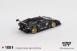 Mini GT 1:64 Lamborghini Countach LB-WORKS Black - Görsel 3