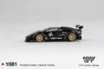Mini GT 1:64 Lamborghini Countach LB-WORKS Black - Görsel 4
