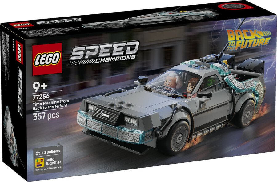 del 2 LEGO® Speed Champions 77256 – Geleceğe Dönüş Zaman Makinesi - Görsel 1