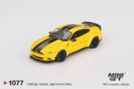 Mini GT 1:64 LB-WORKS Ford Mustang Triple Yellow - Görsel 2