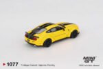 Mini GT 1:64 LB-WORKS Ford Mustang Triple Yellow - Görsel 3