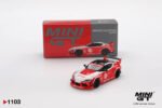 Mini GT 1:64 LB-WORKS Toyota GR Supra Red/White