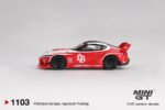 Mini GT 1:64 LB-WORKS Toyota GR Supra Red/White - Görsel 3