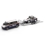 Mini GT 1/64 Porsche 911 Dakar #718 and Volkswagen ID Buzz Porsche Centrum Gelderland Roughroads Set