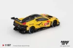 Mini GT 1/64 Chevrolet Corvette Z06 GT3.R #4 Corvette Racing by Pratt Miller Motorsports 2025 IMSA Daytona 24 Hrs - Görsel 2